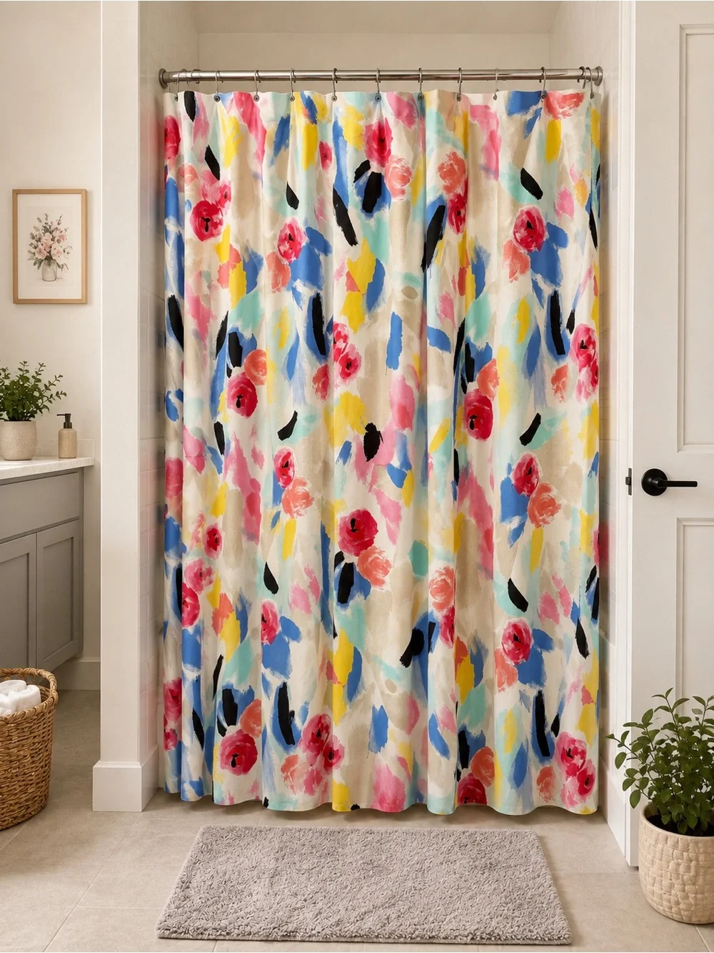 Floral Kate Spade Shower Curtain - Multicolor